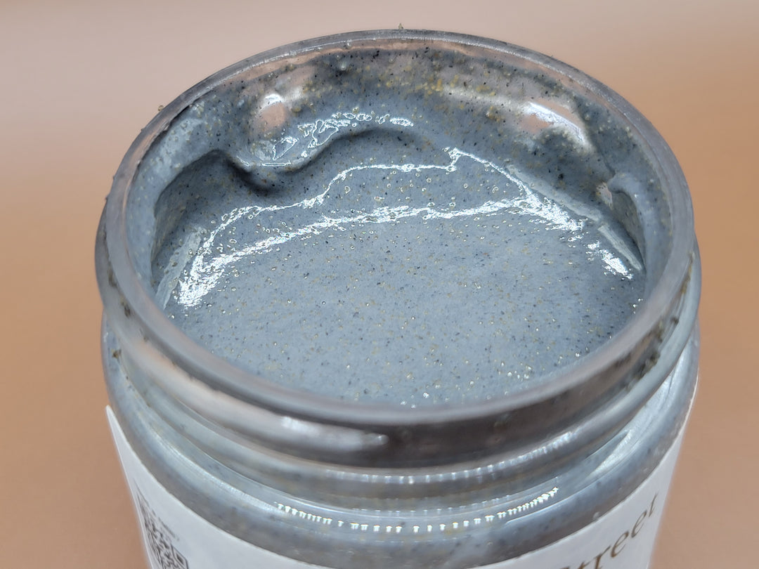 Active Charcoal Dextox Body Scrub | Deep Cleansing with Organic Aloe, Olive Exfoliant, and Kaolin Clay - Odyssey Street