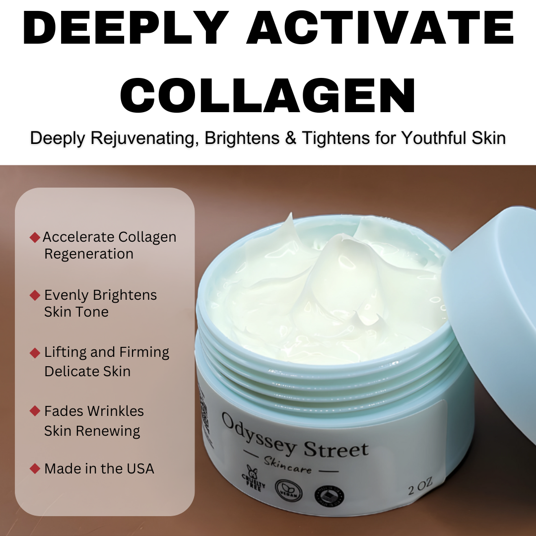 Retinol Face Cream Anti-Aging - Reduces Wrinkles, Moisturizes & Brightens Skin - Odyssey Street